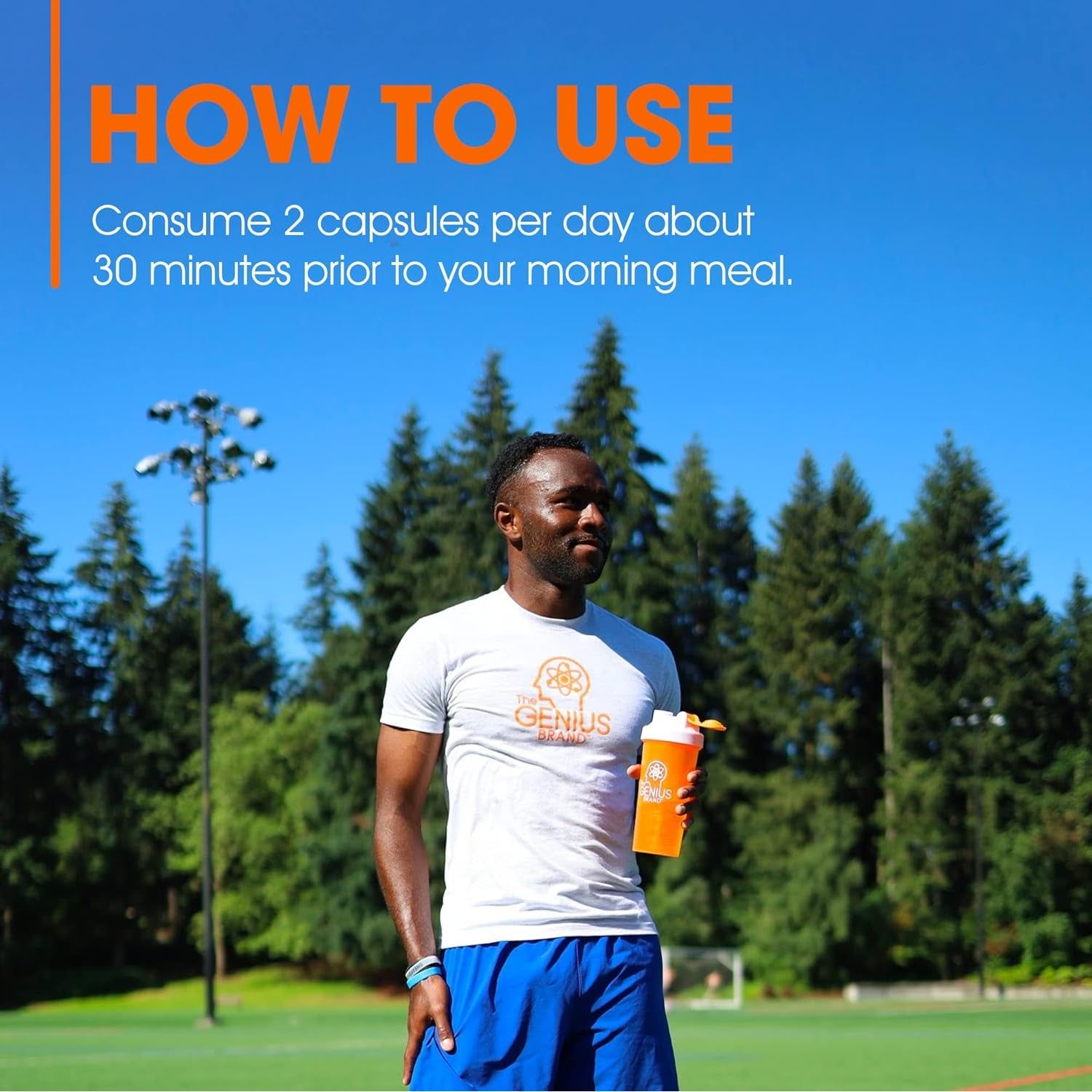 Genius Thermogenic Fat Burner - Weight Loss & Metabolism Supplement (60 Pills)