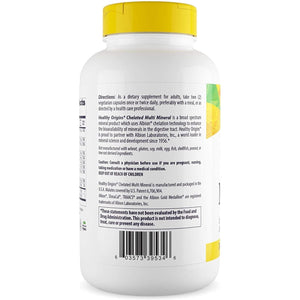 Healthy Origins Chelated Multi Mineral - Chelated Trace Minerals Supplement with Selenium, Iodine, Magnesium & More 240 Veggie Capsules