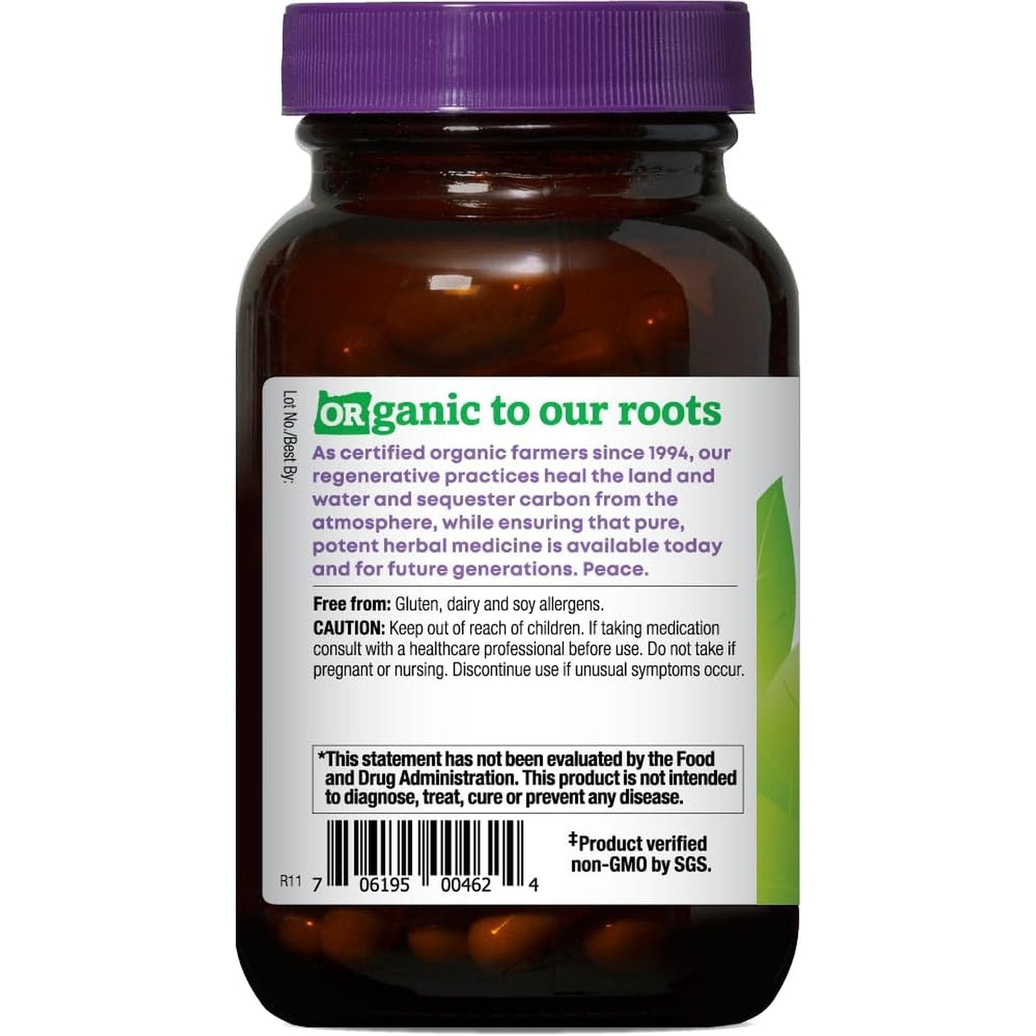 Oregon'S Wild Harvest Schisandra Organic Herbal Supplement, 90 Count