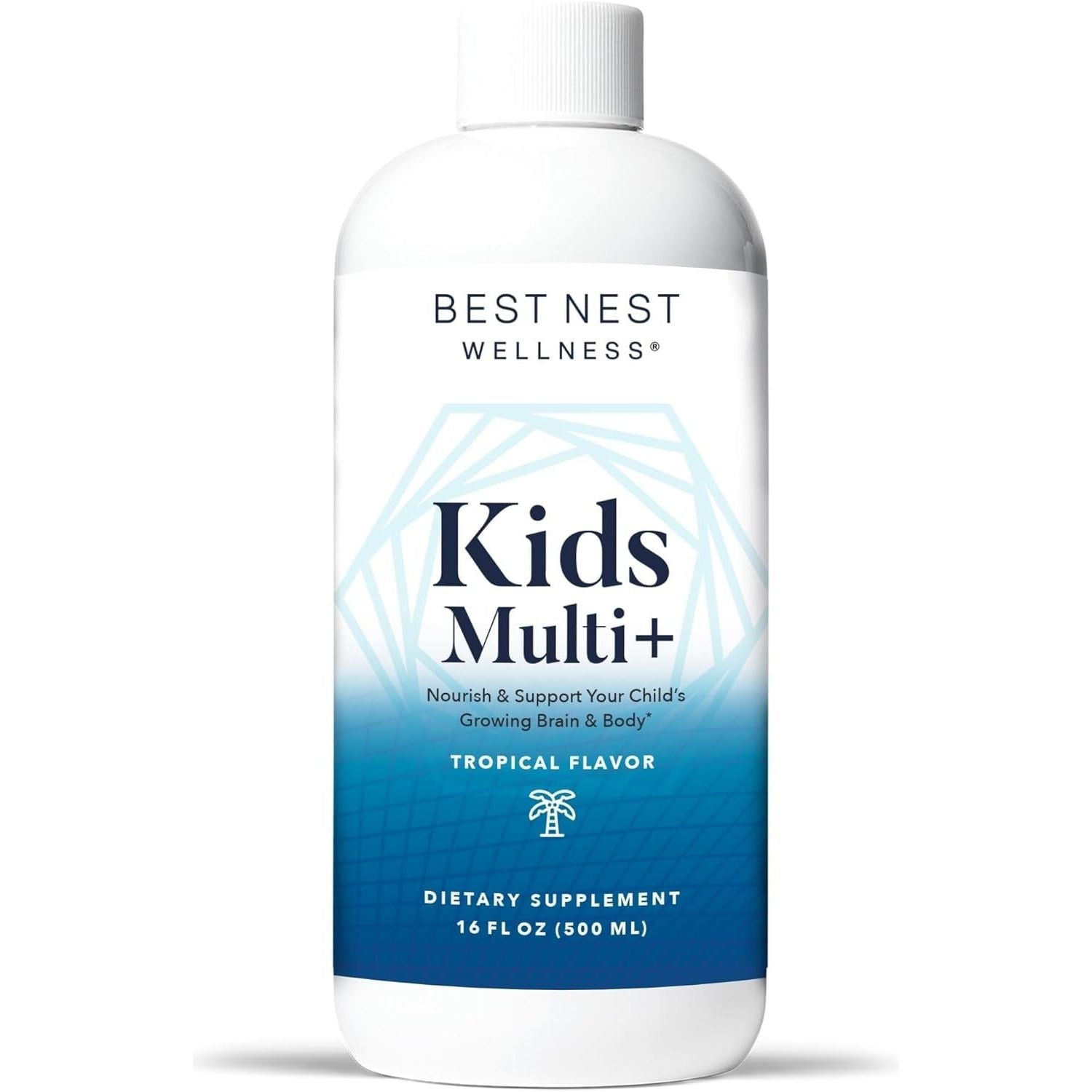 Best Nest Wellness Kids Multi plus - Brain Health Support Supplement for Kids 16 Fl Oz