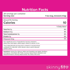 Skinnyfit Detox Tea: All-Natural, Laxative-Free, Supports a Healthy Weight 28 Servings
