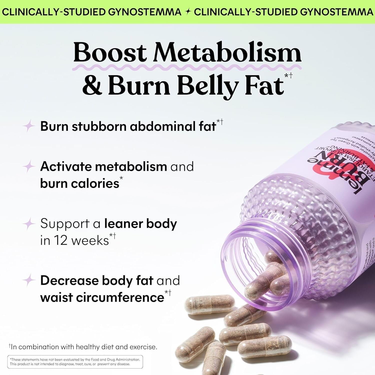 Lemme Burn - Metabolism, Belly Fat Burning + AMPK Activating Supplement 60 Count
