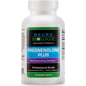 Pregnenolone plus Supplement for Women to Support Energy, Mood & Mental Clarity 60 Capsules