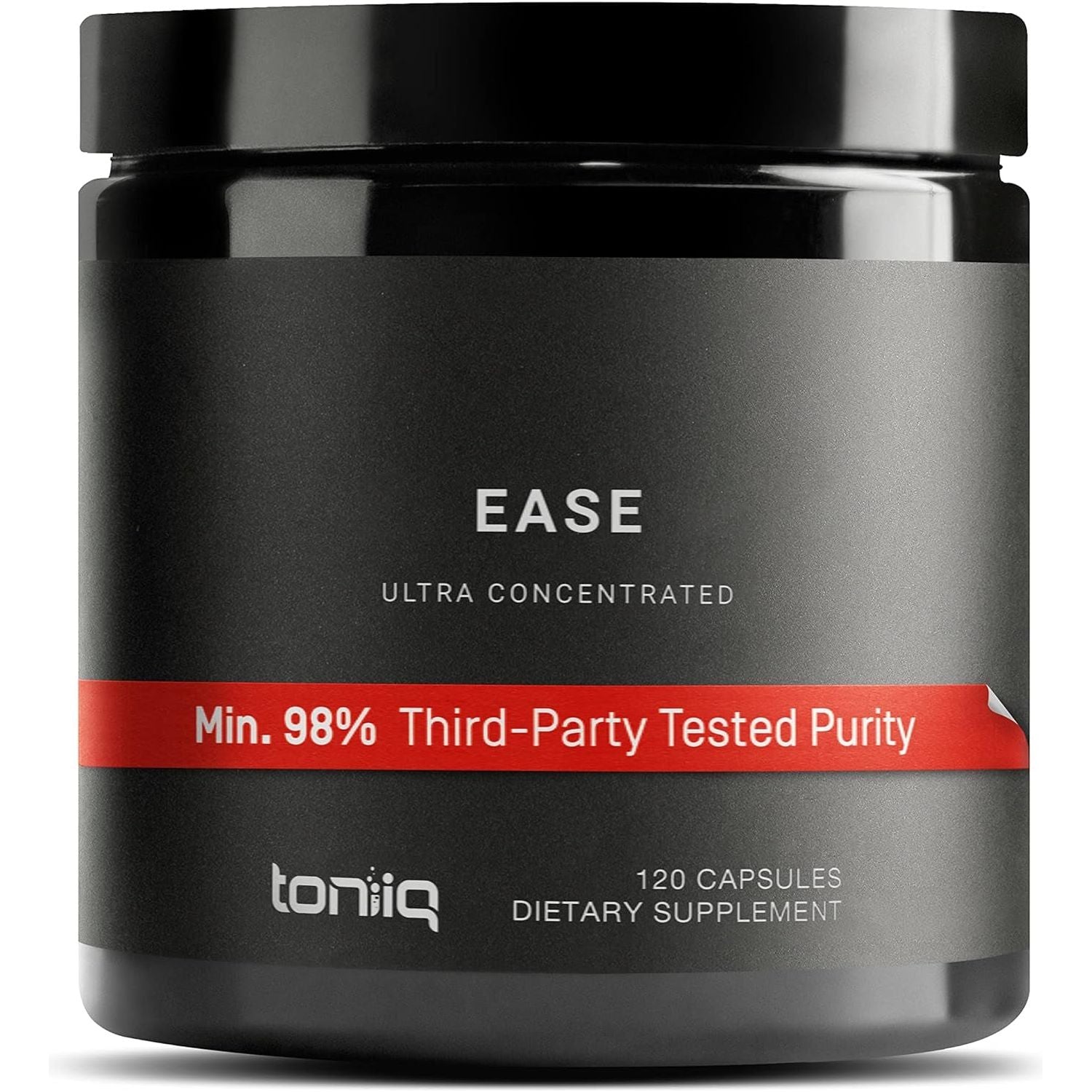 Toniiq Ease with DHM - Full Liver Support for a Night Out - 120 Capsules - 50X Super Concentrated Extract