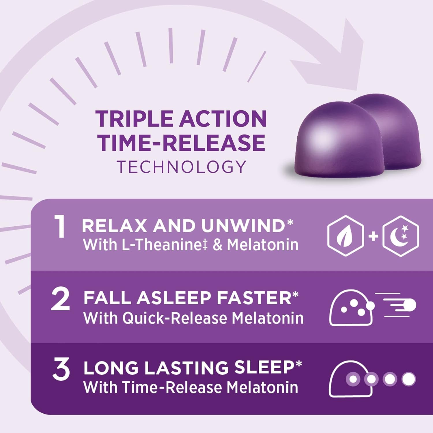 Nature'S Bounty Sleep3 Gummies Melatonin 10Mg 60 Gummies