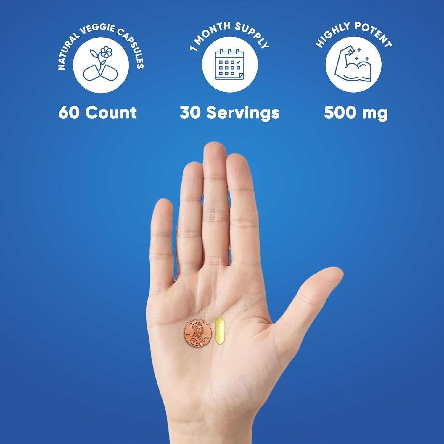 We like Vitamins L Glutathione Supplement 500Mg | Glutathione for Antioxidant 60 Capsules