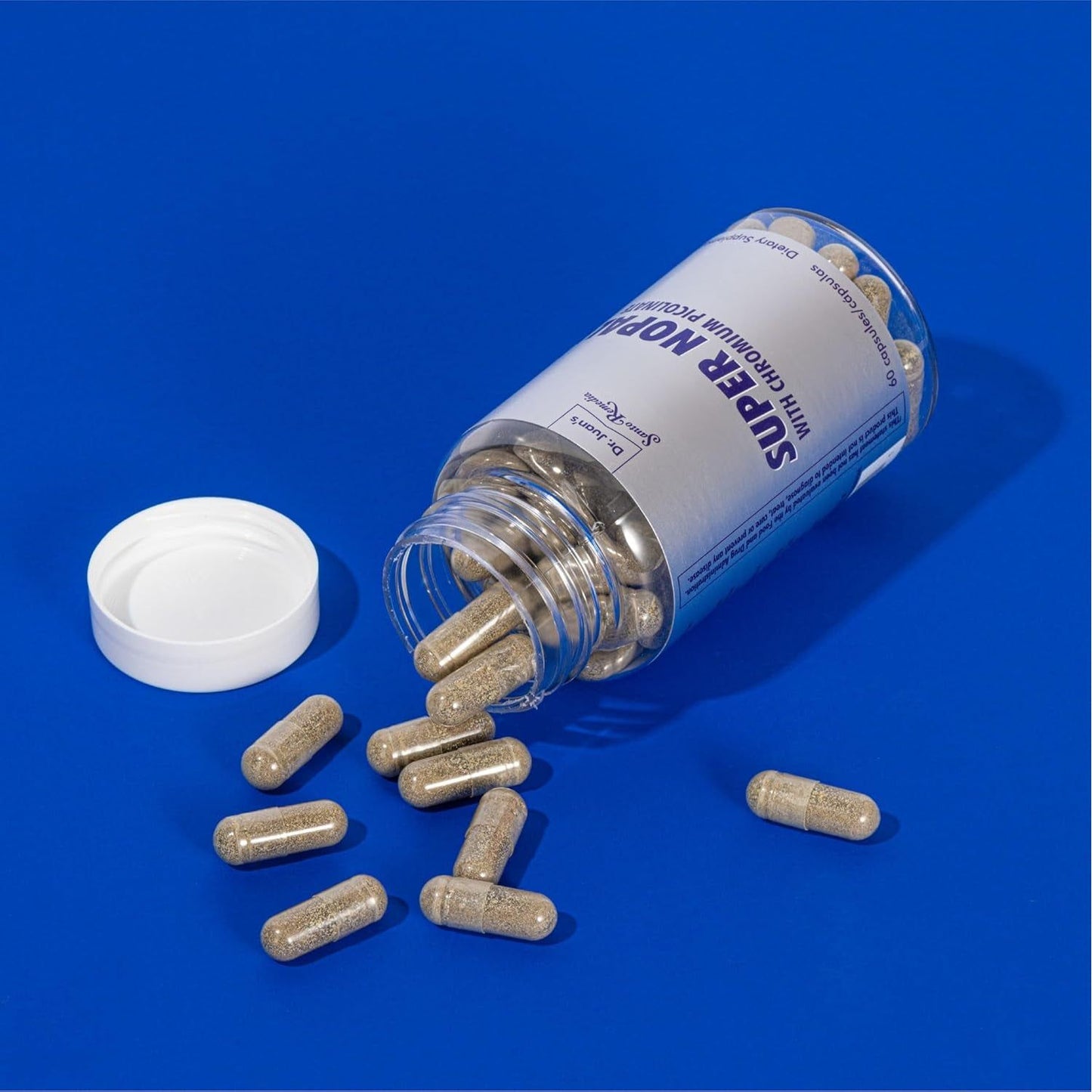 Santo Remedio Super Nopal, Gurmar (Gymnema Silvestre), and Vanadyl Sulfate. 60 Capsules