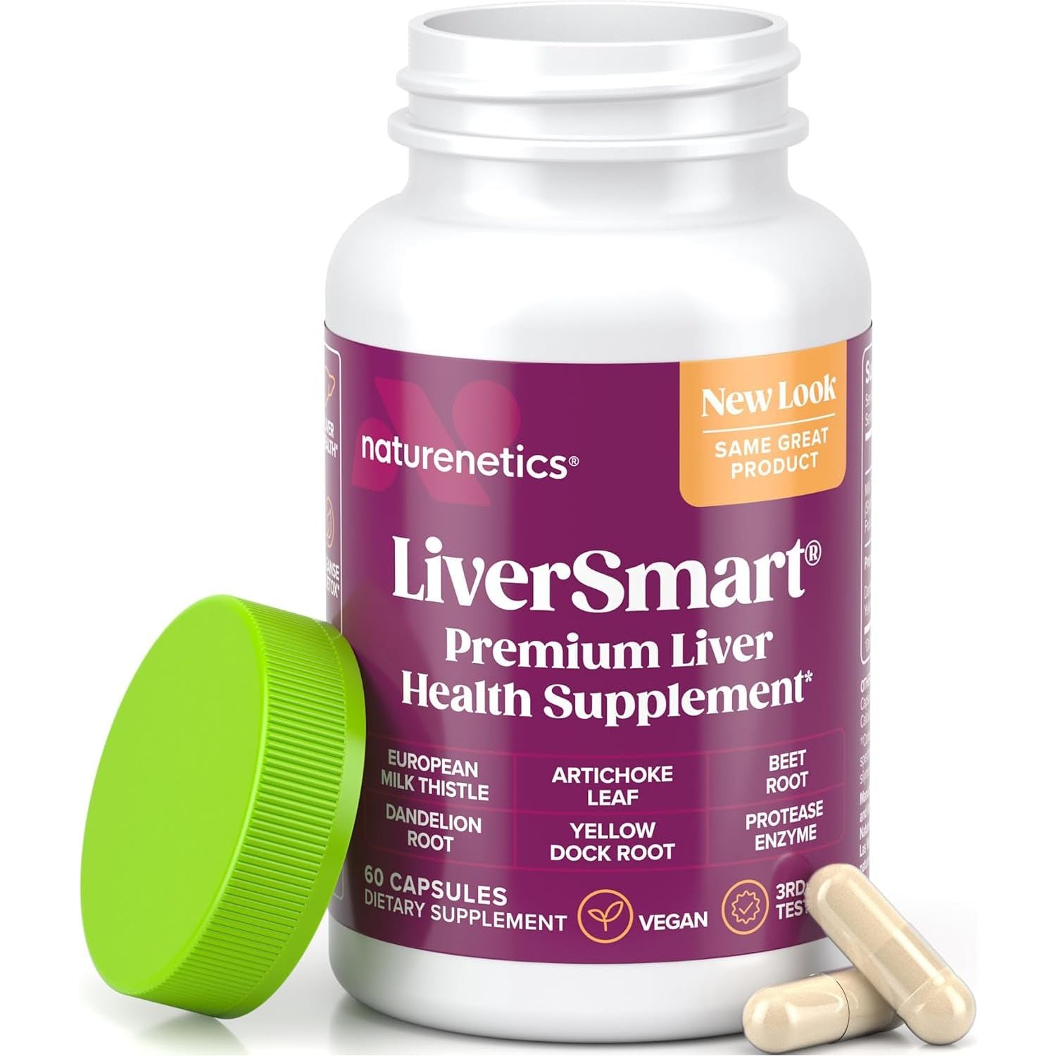 Liversmart - Liver Cleanse & Repair Formula - Supplement to Aid, Renew and Support Liver Health