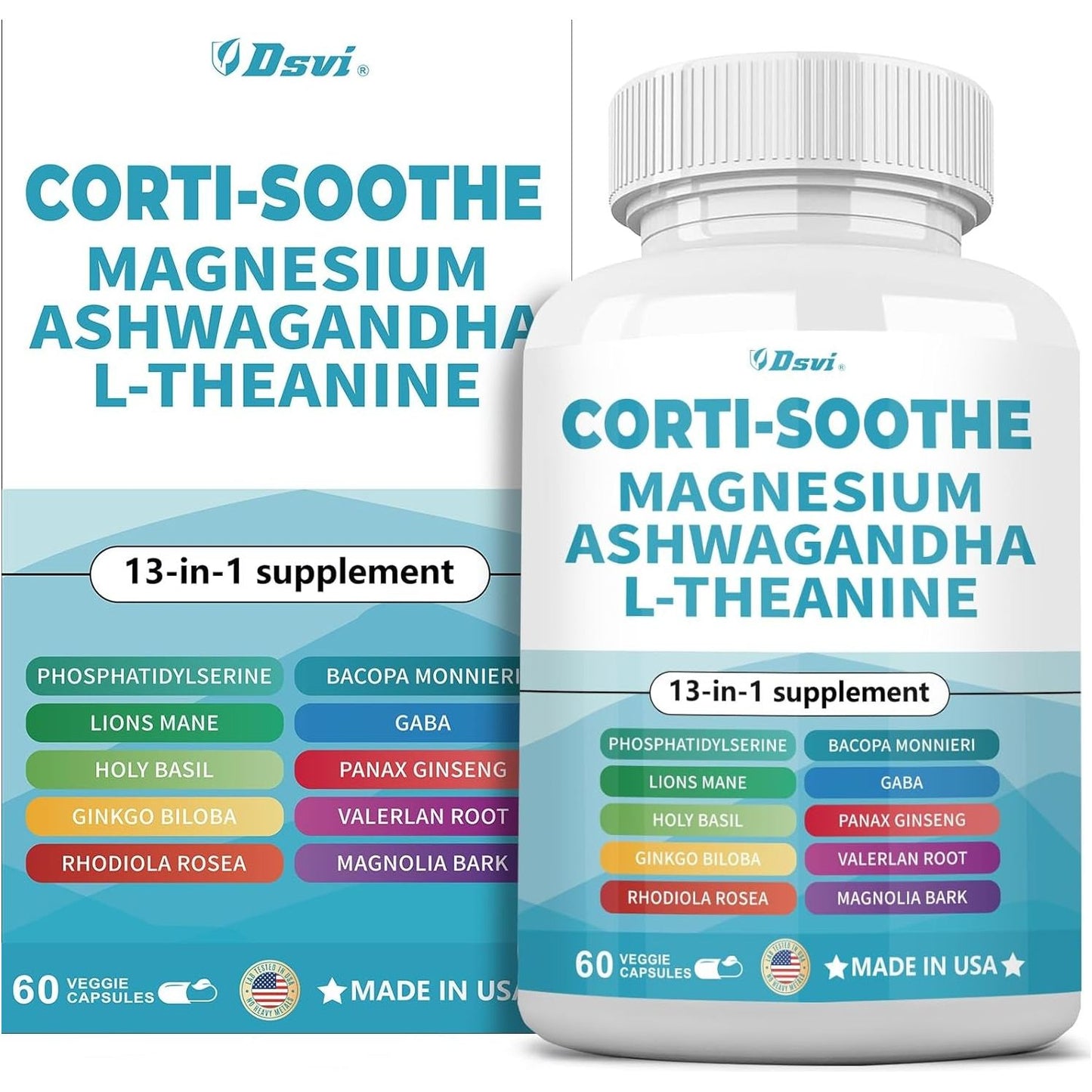 Corti-Soothe-Cortisol Supplement 60 Capsules