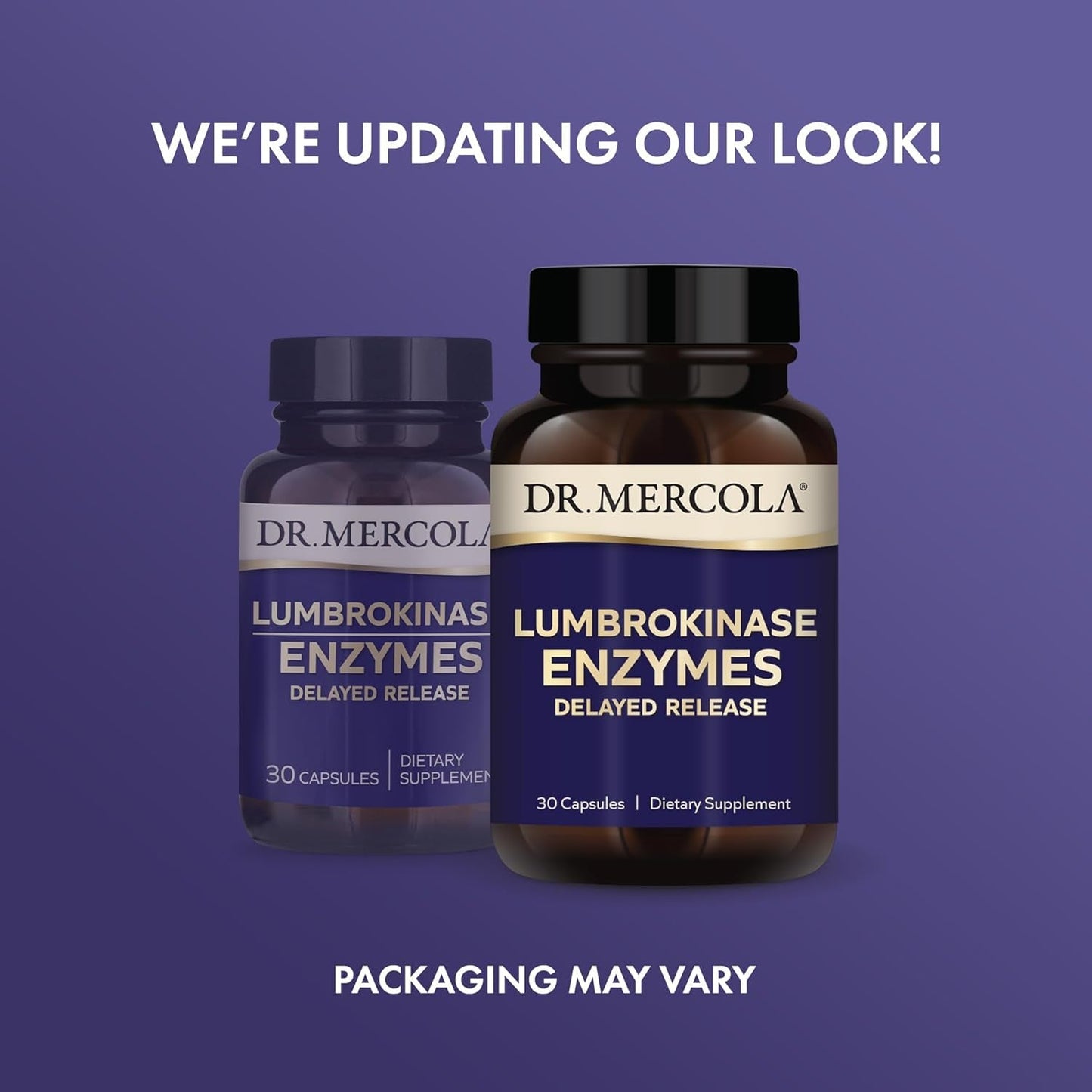 Dr. Mercola Lumbrokinase Enzymes Delayed Release, Supports Cognitive and Cardiovascular Health, 30 Servings