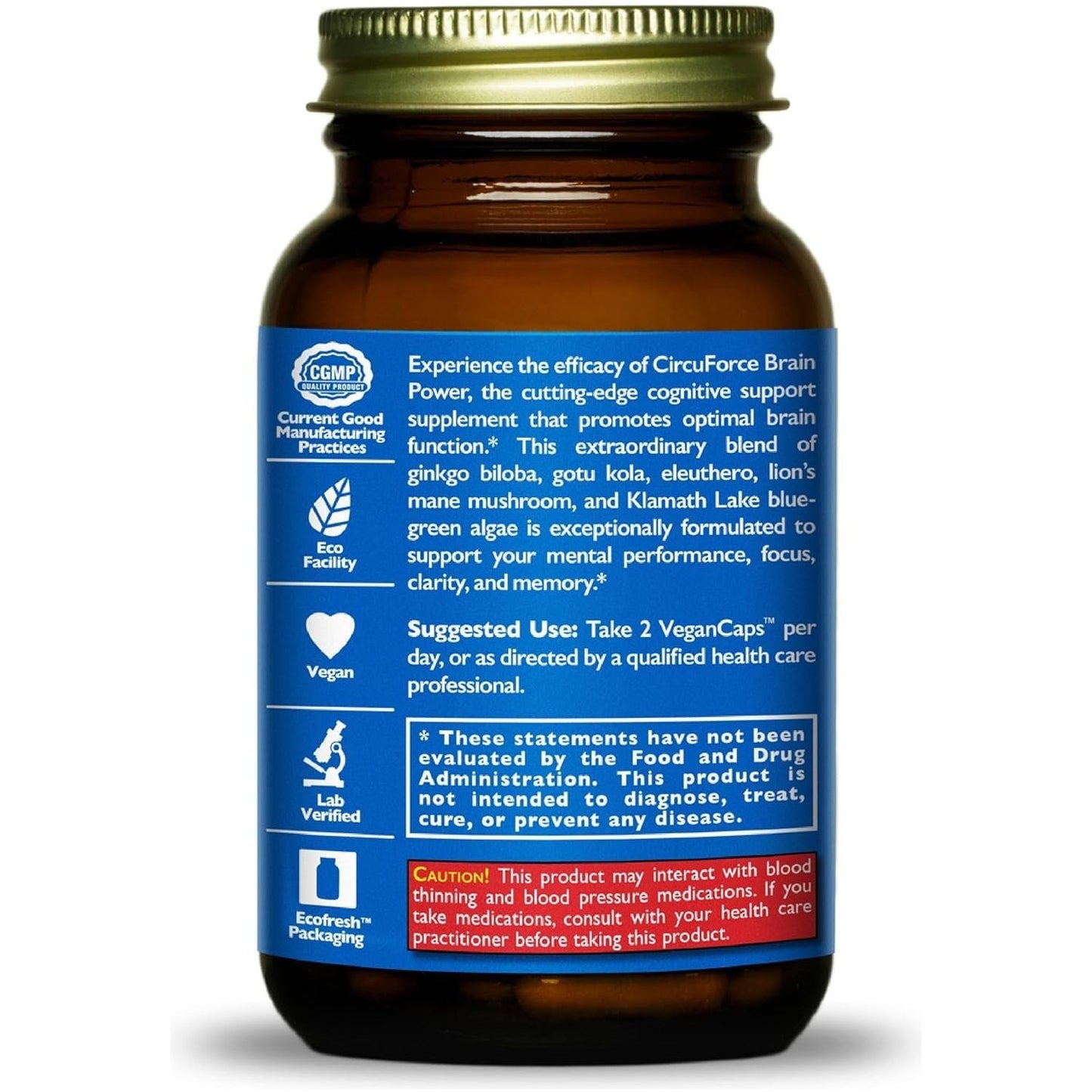 Healthforce Superfoods Circuforce Brain Power - 90 Vegancaps