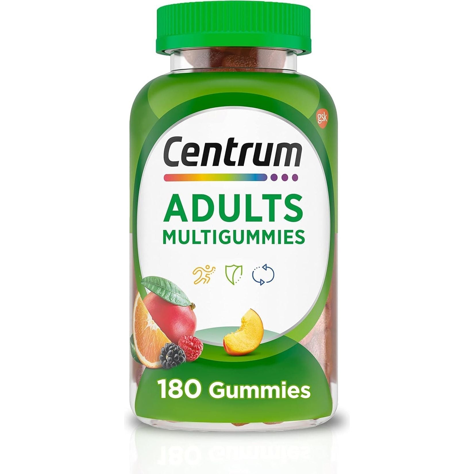 Centrum Multigummies Gummy Multivitamin for Adults - Assorted Fruit Flavor - 180 Count