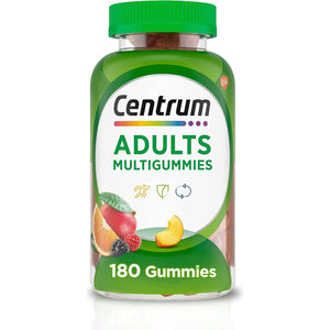 Centrum Multigummies Gummy Multivitamin for Adults - Assorted Fruit Flavor - 180 Count