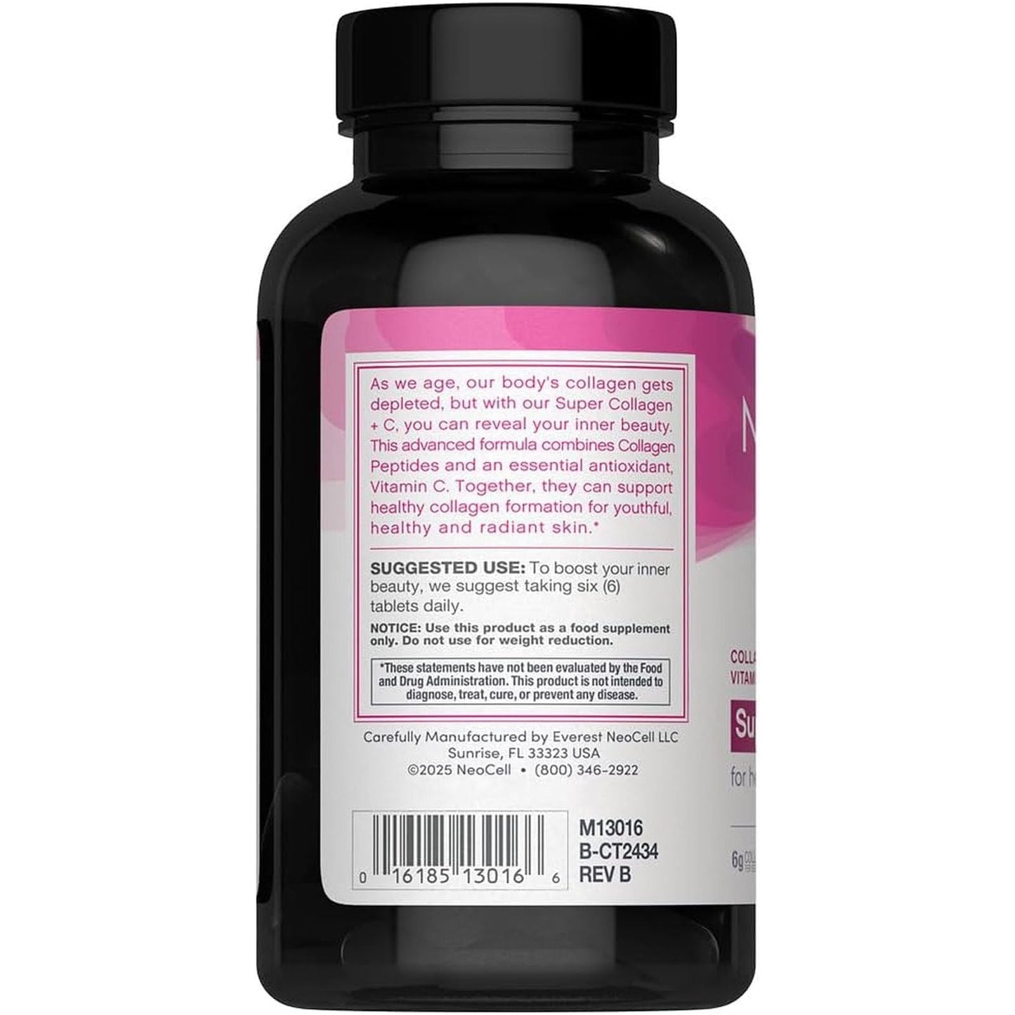 Neocell Super Collagen plus Vitamin C, Skin, Hair and Nails Supplement, Includes Antioxidants, 360 Count