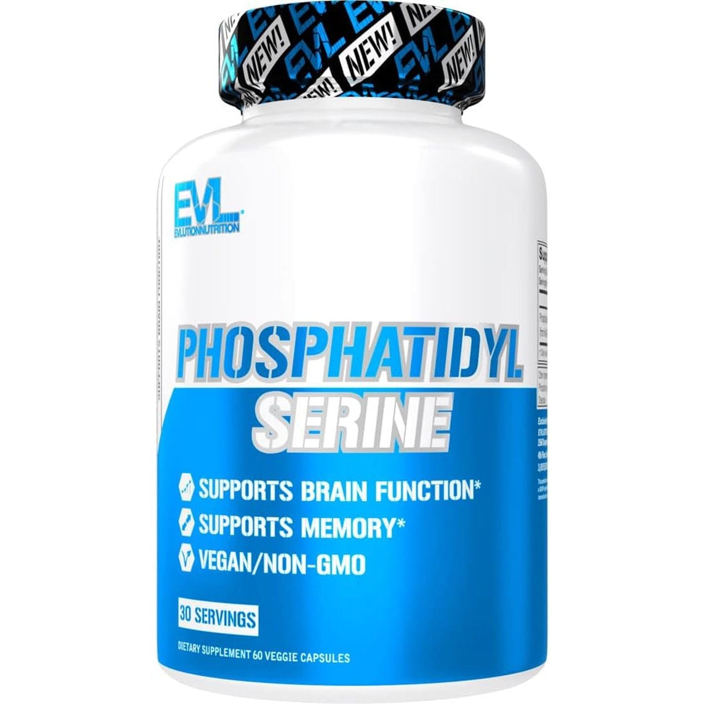Evlution Phosphatidylserine Nootropics Brain Support Supplement - 300Mg - EVL