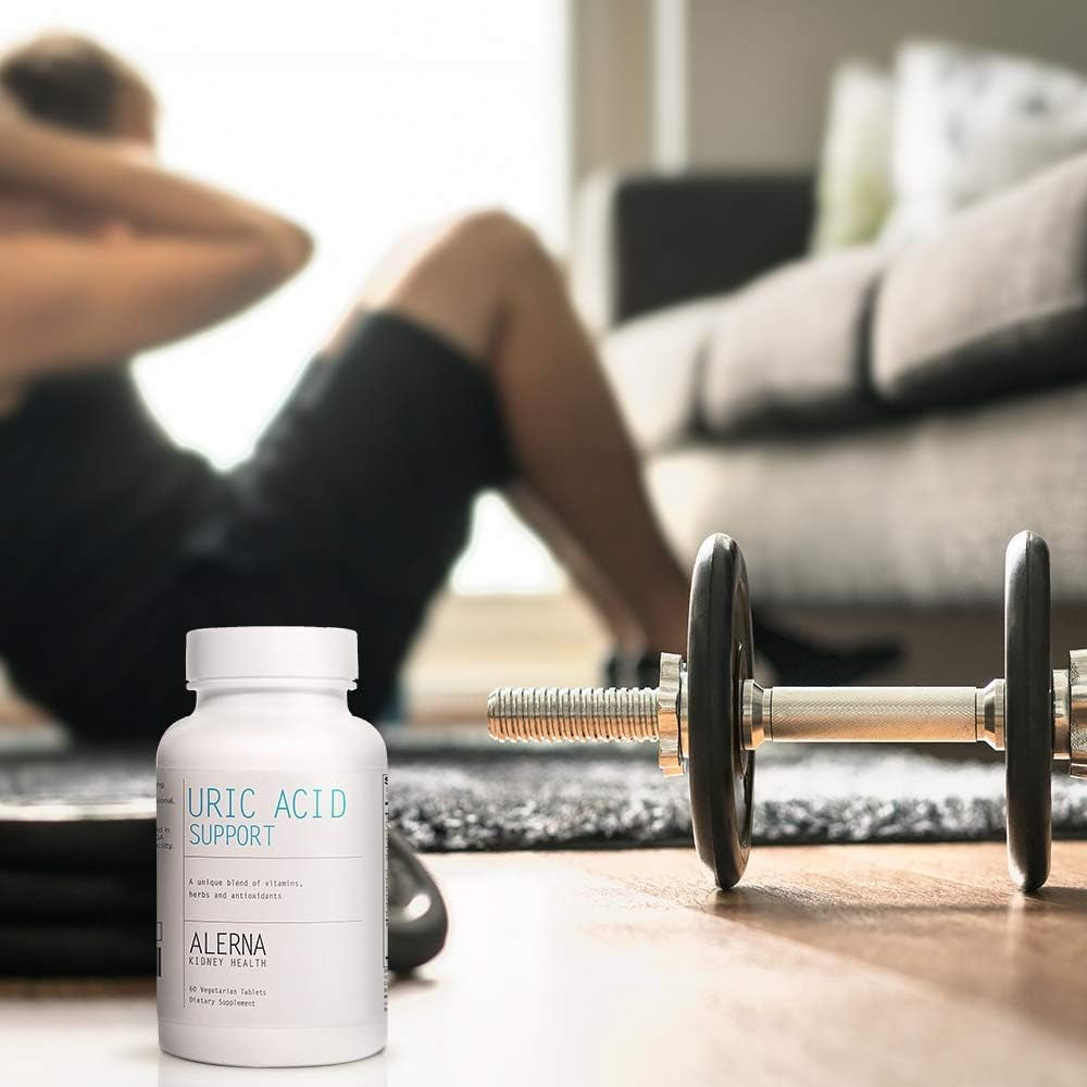 Uric Acid Support - Tart Cherry, Celery Extract, Turmeric, Quercetin - Support Normal Kidney Function - 60 Vegetarian Tablets