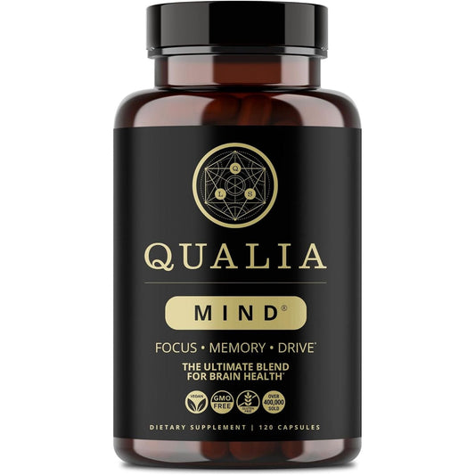 NEUROHACKER COLLECTIVE Qualia Mind | Doctor-Formulated Nootropic to Fuel Focus & Concentration