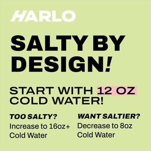 Harlo - Orange Salt Electrolyte Drink Mix with Bovine Collagen & Creatine - Post Workout Recovery