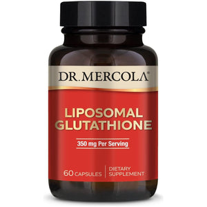 Dr. Mercola Liposomal Glutathione, 30 Servings, 350 Mg, Supports Energy Production, Non-Gmo