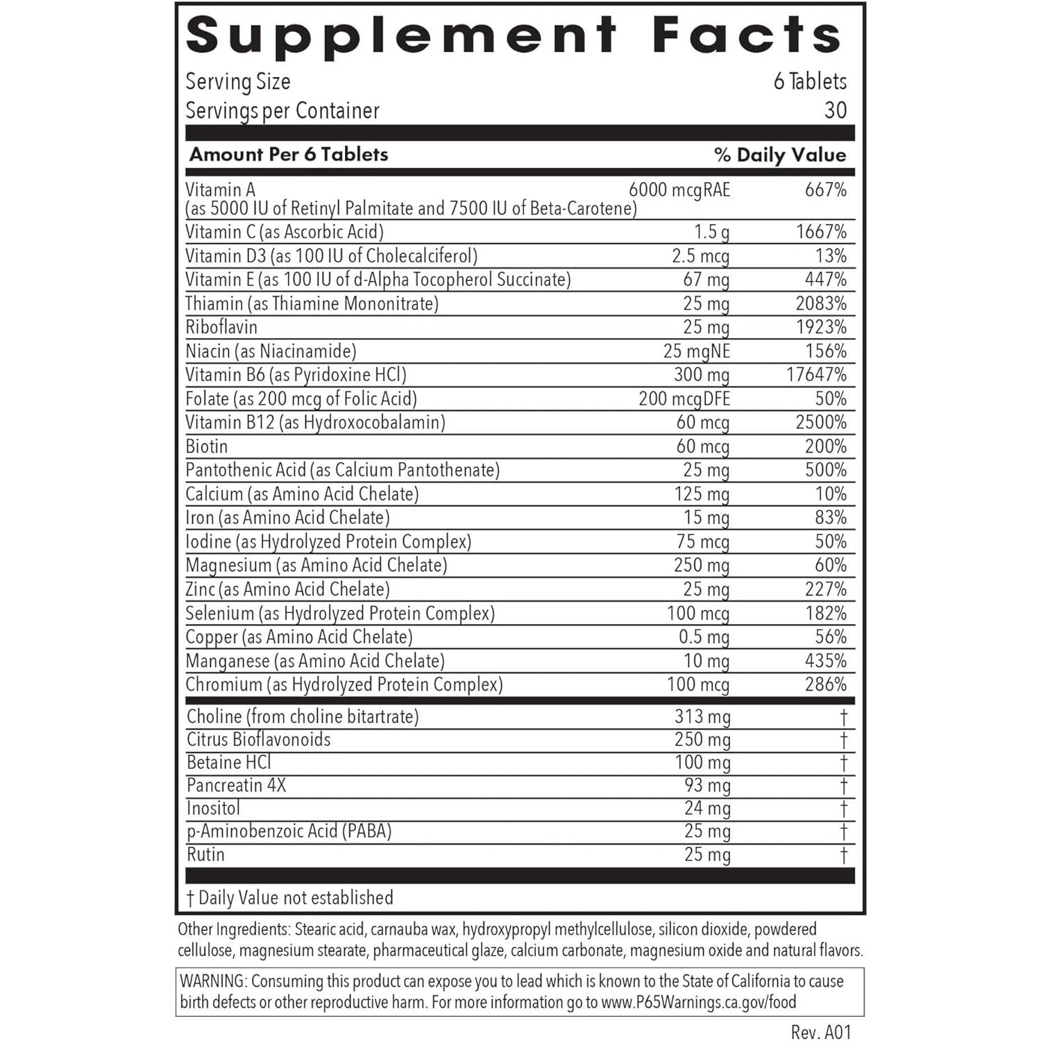 Optimox Optivite PMT Supplement - PMS Support for Women, Hormonal Balance - 180 Count