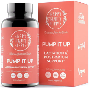 Happy Healthy Hippie Pump It up Lactation Supplement 60 Count