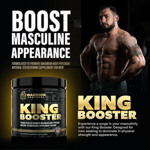 Testosterone Support for Men - Male Enhancing Supplements & Vitality Pills W/ Turkesterone, Tongkat Ali & Fadogia Agrestis 