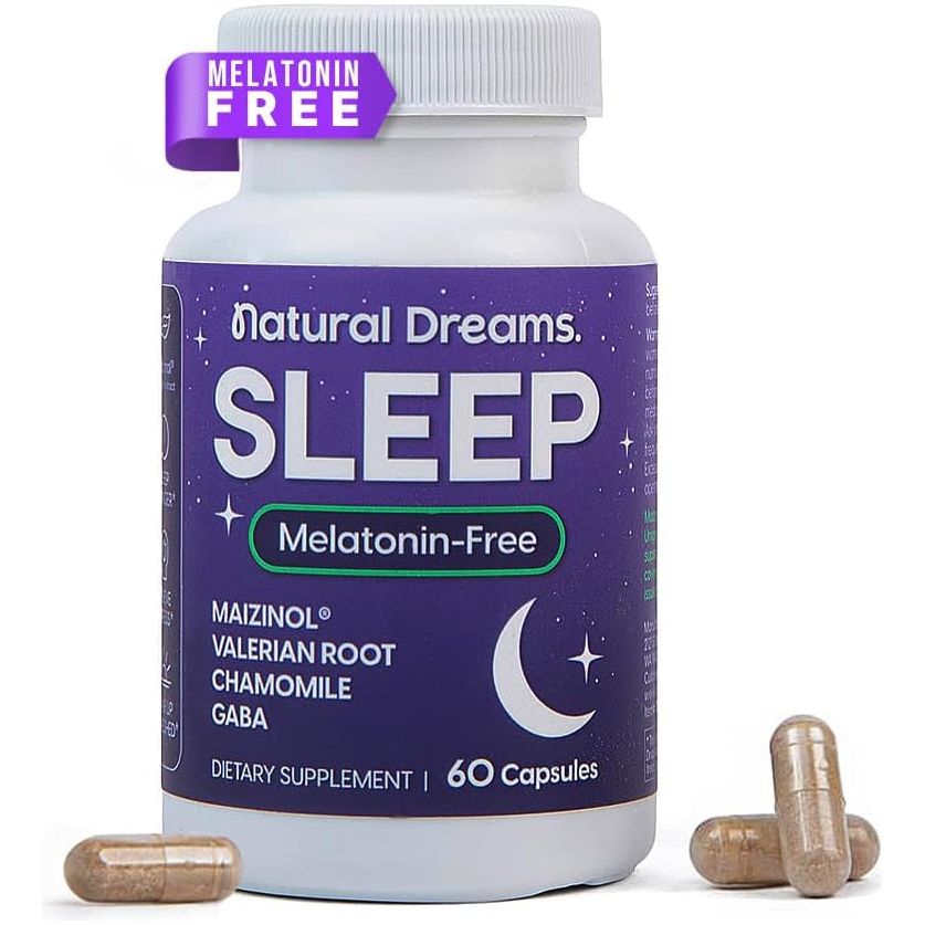 Univera Natural Dreams Melatonin-Free Gentle Sleep Support 60 Capsules