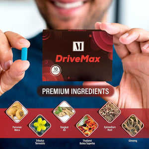 Drivemax, Sports Nutrition for Energy and Constant Strength (10 Count)