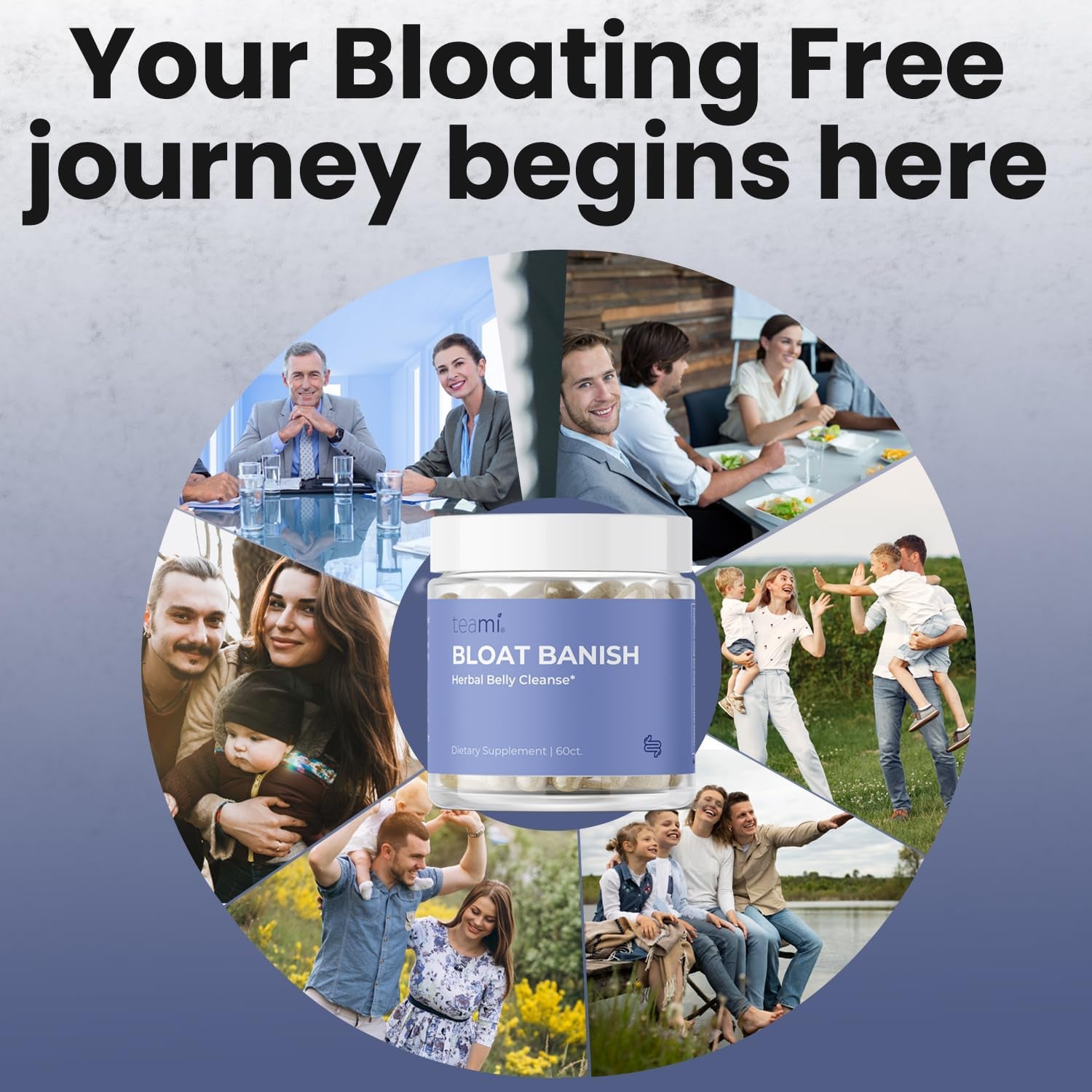Teami Bloat Banish Fast Gas and Bloating Relief for Women - Debloat Pills to Support Digestion, Ensuring Regularity & Constipation Relief