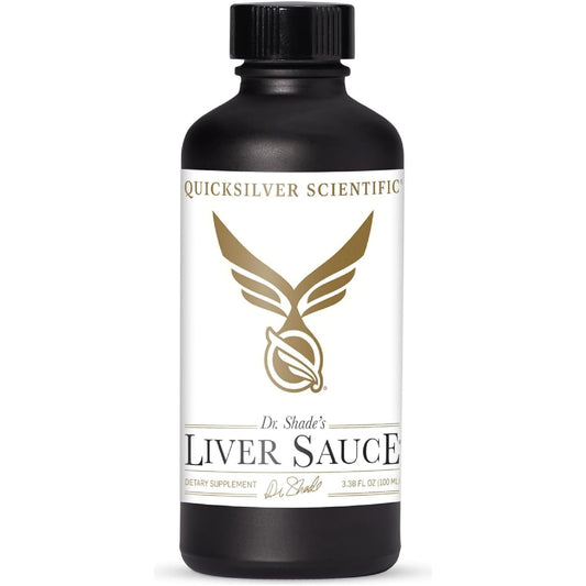 Quicksilver Scientific Liver Sauce - Liposomal Liver Detox - Supports Bile & Toxin Momentum (100 Ml / 3.38 Oz)