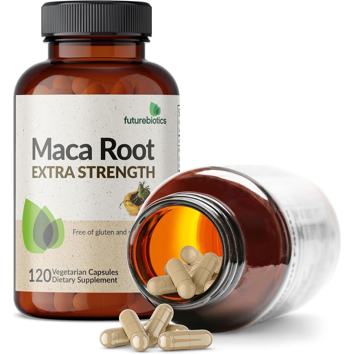 Futurebiotics Maca Root Extra Strength 4000 MG Supports Energy, Stamina & Reproductive Health, 120 Vegetarian Capsules