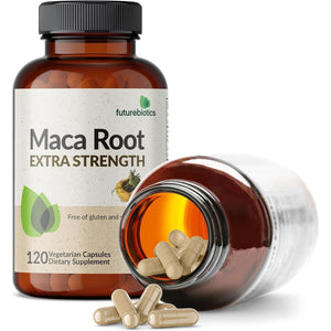 Futurebiotics Maca Root Extra Strength 4000 MG Supports Energy, Stamina & Reproductive Health, 120 Vegetarian Capsules