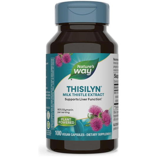 Nature'S Way Thisilyn with Standardized Milk Thistle Extract, Supports Liver Function*,100 Capsules 