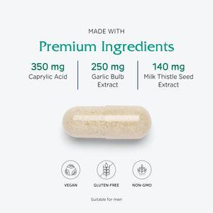 Vitanica Candidastat, Balanced Support, Vegan, 60 Capsules