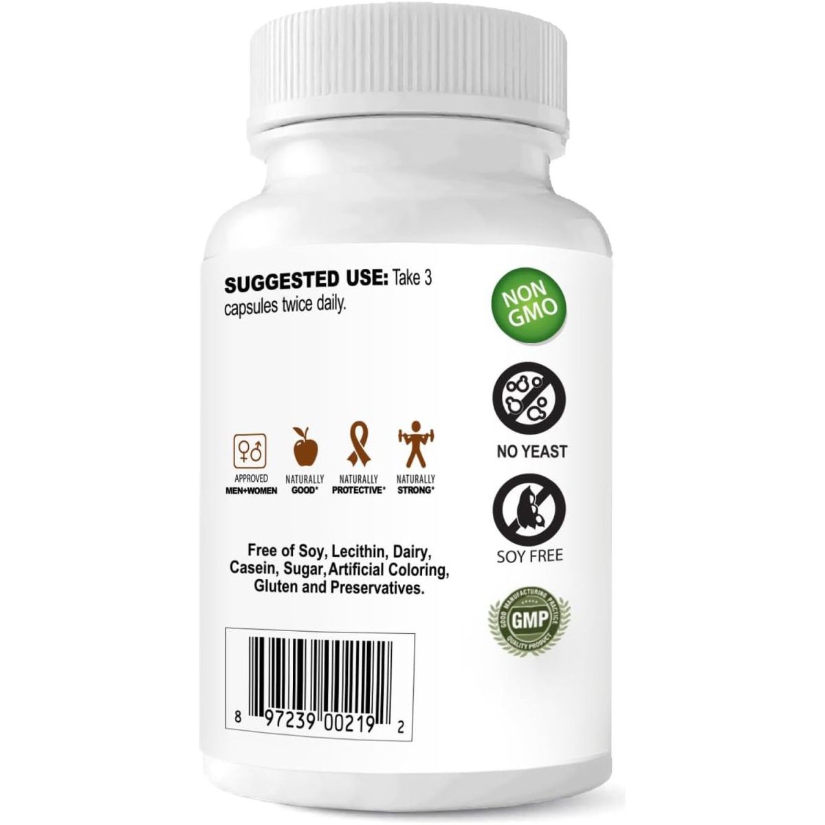 Adrenal DMG - Support Daytime Energy, Better Sleep, Immune System, Reduce Stress Levels, and Fatigue - 180 Capsules - Suppviv