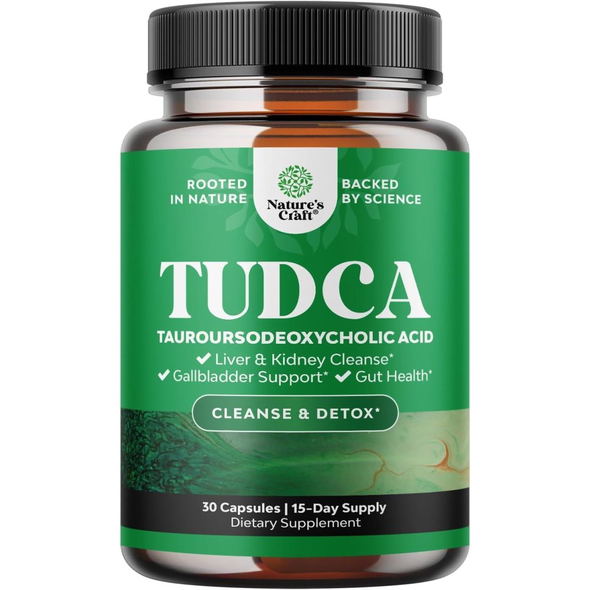Advanced Bile Salt TUDCA Supplement for Gallbladder Kidney and Liver Support - Suppviv