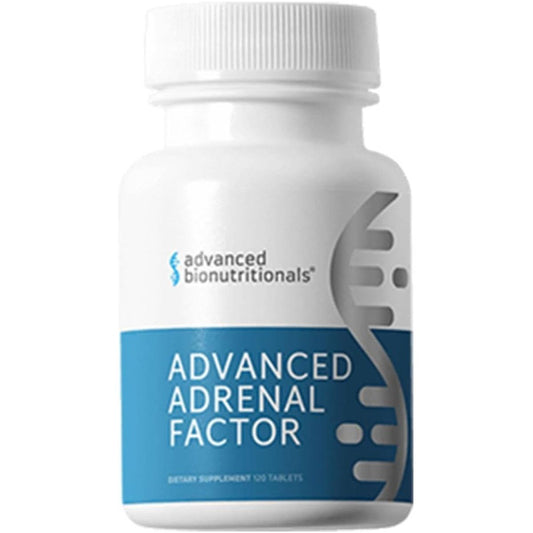 ADVANCED BIONUTRITIONALS – Advanced Adrenal Factor, for Cortisol (120 Tablets) - Suppviv