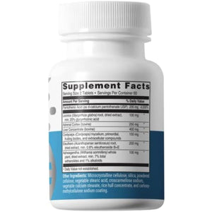 ADVANCED BIONUTRITIONALS – Advanced Adrenal Factor, for Cortisol (120 Tablets) - Suppviv