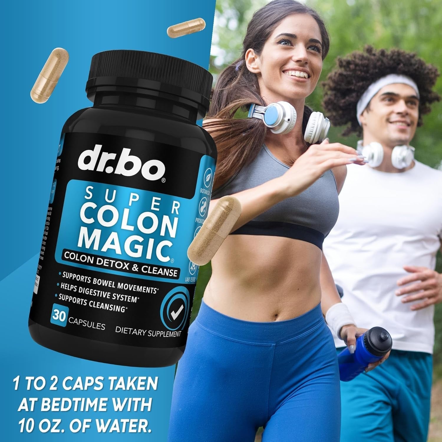 Colon Cleanser Detox for Weight Flush - 15 Day Colon Cleanse Pills & Probiotic