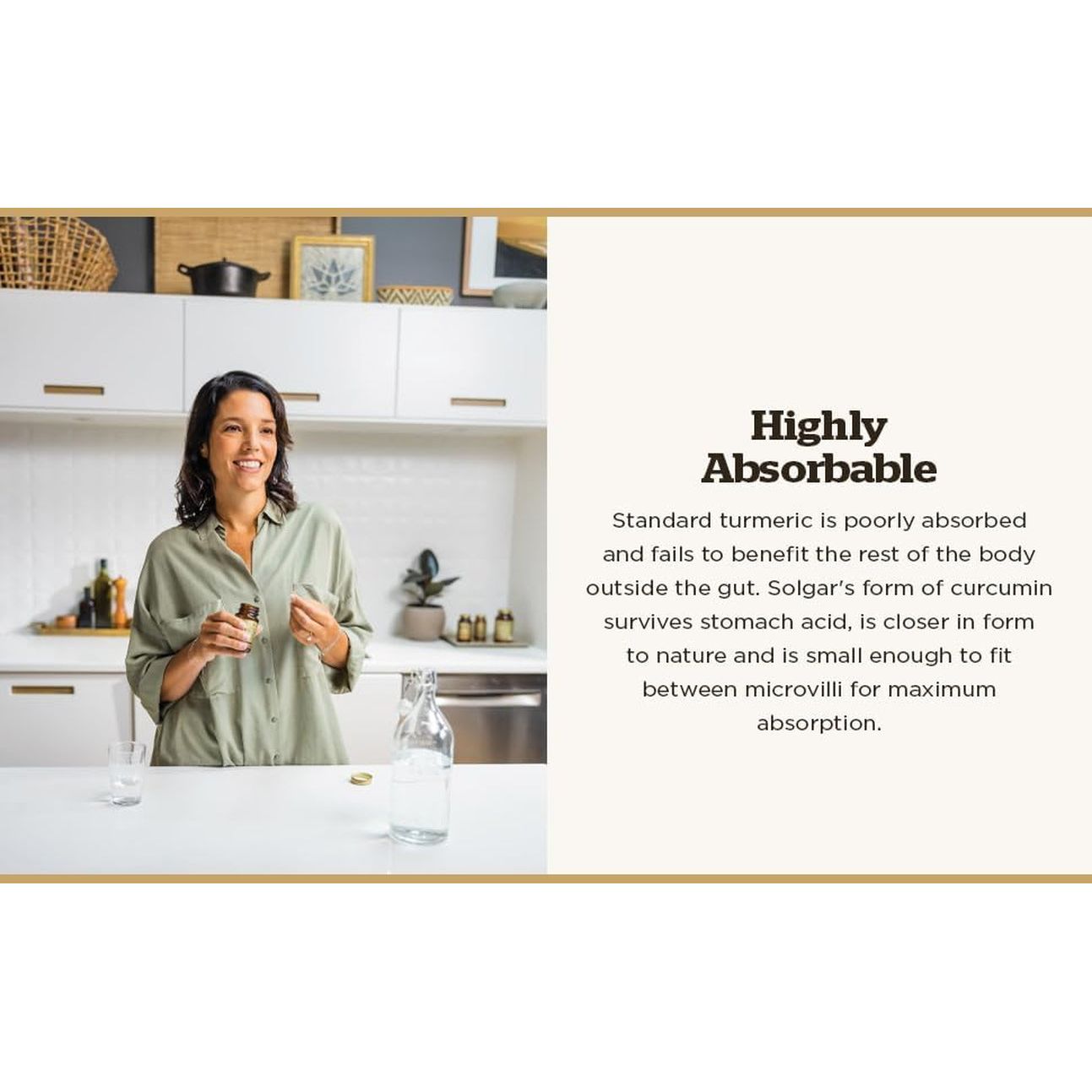 Solgar Full Spectrum Curcumin - Brain, Joint & Immune Health - 90 Licaps