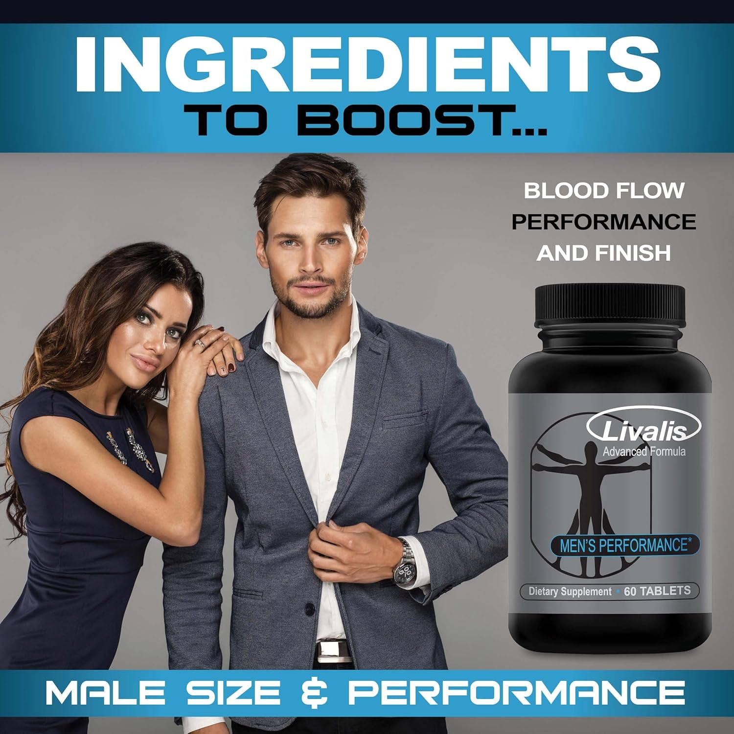 Male Enlargement Supplement – Formulated for Enhanced Performance, Stamina, Vitality, and Confidence