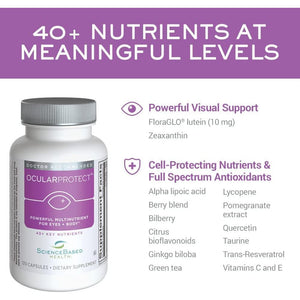 Ocularprotect Whole Body Formula - Multinutrient with Eye Specific Nutrients - 120 Capsules