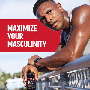 FORCE FACTOR Black Maca Root 1000Mg, Vitality Supplement for Men 90 Capsules
