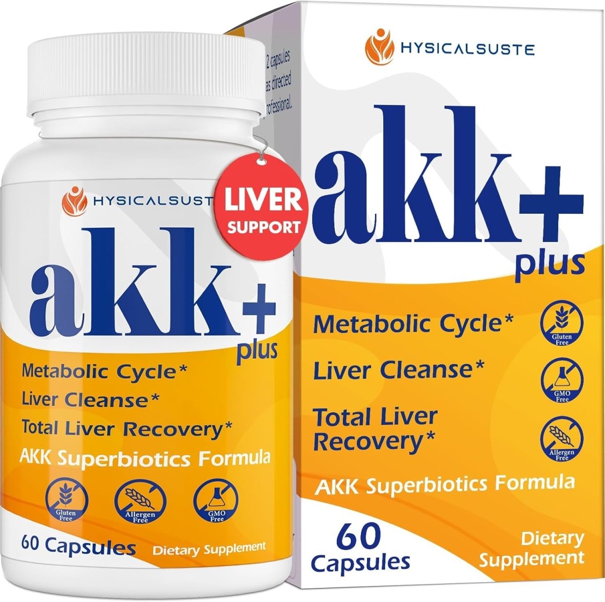 Akk+ Superbiotics Liver Detox - 60 Servings - Suppviv