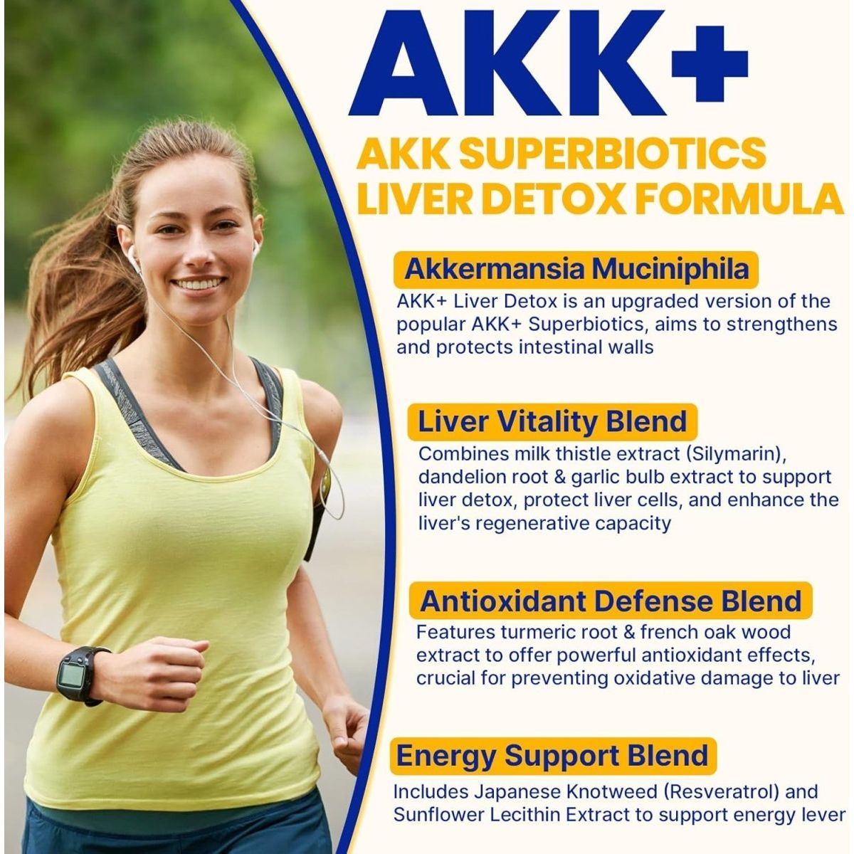 Akk+ Superbiotics Liver Detox - 60 Servings - Suppviv