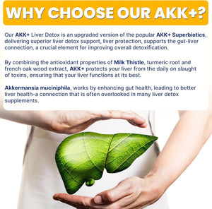 Akk+ Superbiotics Liver Detox - 60 Servings - Suppviv