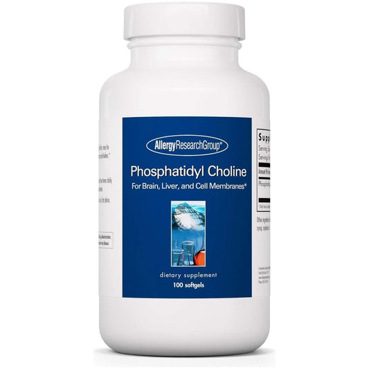 Allergy Research Group Phosphatidyl Choline Supplement 1540Mg Softgels - 100 Count - Suppviv