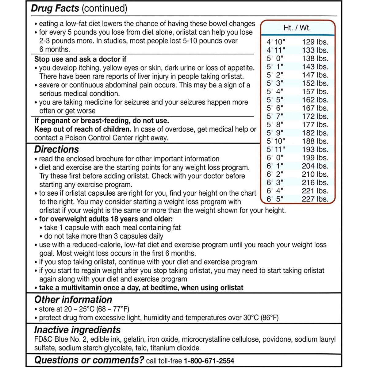Alli Diet Weight Loss Supplement Pills, Orlistat 60Mg Capsules, 170 Count - Suppviv
