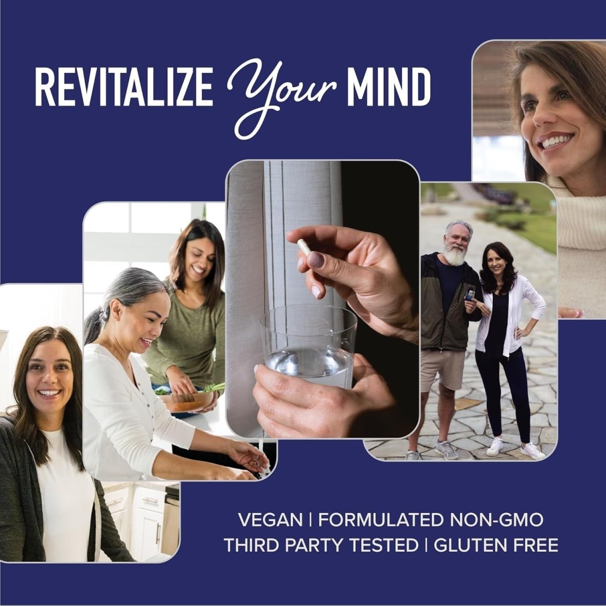 Alpha GPC 600 Mg | Brain & Memory Support Supplement | Mental Performance, Focus & Clarity Support | 60 Capsules - Suppviv