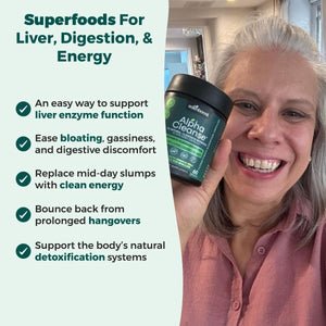 Alphacleanse | Liver Health and Detox Blend Formulated for Detox Support, Liver, Digestive Health. - Suppviv